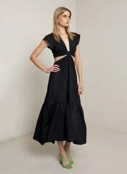 ALC LTD Alexandria Cotton Midi Dress Dresses