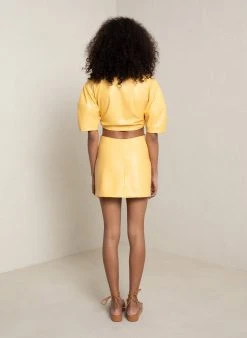 ALC LTD Alex Vegan Leather Dress Dresses