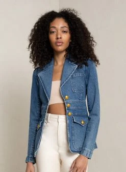 ALC LTD Jackets Amelia Denim Jacket