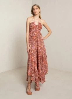 ALC LTD Dresses Amina Halter Midi Dress