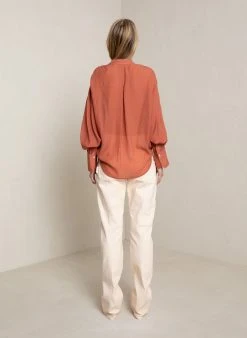 ALC LTD Blake Chiffon Top Tops