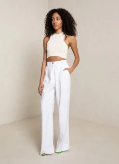 ALC LTD Caleb Cotton Knit Top Knitwear