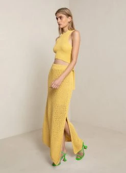 ALC LTD Knitwear Caleb Cotton Knit Top