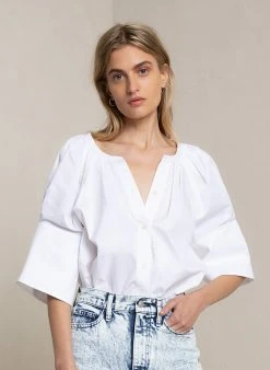 ALC LTD Chloe Cotton Top Tops