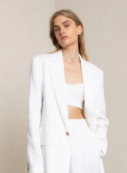 ALC LTD Dakota Linen Jacket Jackets