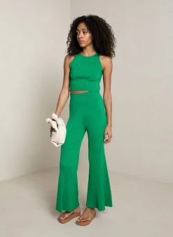 ALC LTD Eden Rib Knit Top Knitwear 9 ALC LTD Eden Rib Knit Top Knitwear