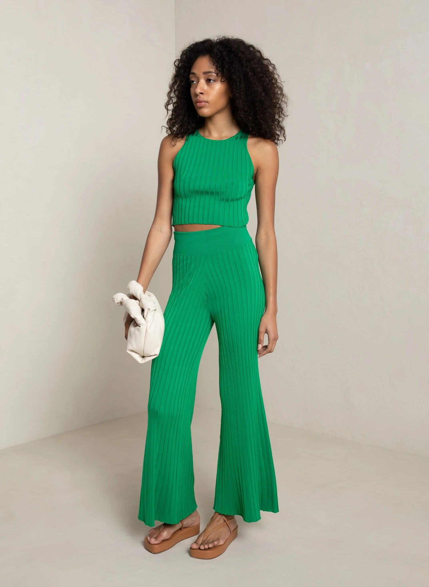 ALC LTD Eden Rib Knit Top Knitwear 5 ALC LTD Eden Rib Knit Top Knitwear