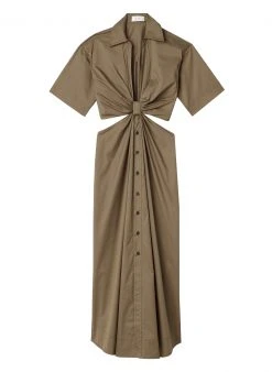 ALC LTD Georgia Cotton Midi Dress