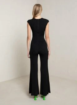ALC LTD Holden Rib Knit Jumpsuit Knitwear