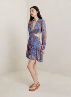 ALC LTD Dresses Izzy II Silk Mini Dress 4 ALC LTD Dresses Izzy II Silk Mini Dress