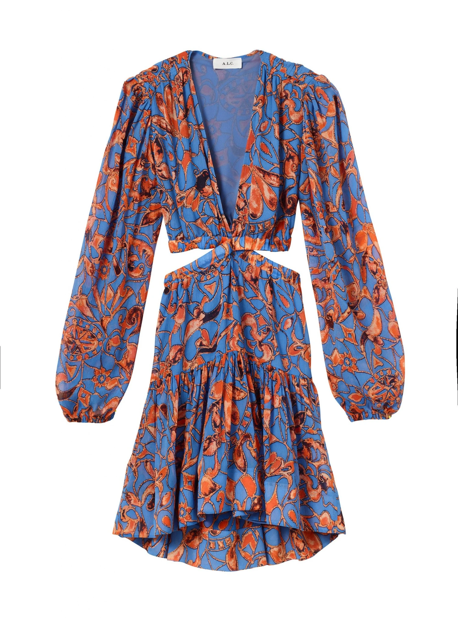 Izzy_II_Dress_102131.jpg ALC LTD Dresses Izzy II Silk Mini Dress