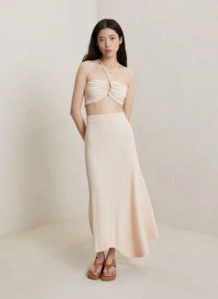 ALC LTD Jaime Knit Midi Skirt