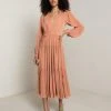 ALC LTD Dresses Jenna Pleated Midi Dress