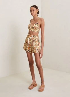 ALC LTD Tops Lana Linen Bra