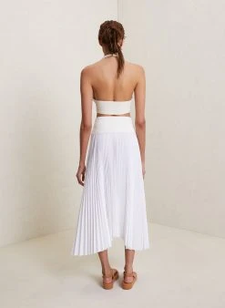 ALC LTD Luciana Crochet Crop Top