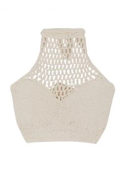 ALC LTD Luciana Crochet Crop Top