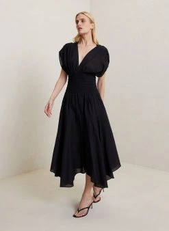 ALC LTD Lucia Cotton Midi Dress Dresses
