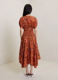 ALC LTD Dresses Lucia Cotton Midi Dress