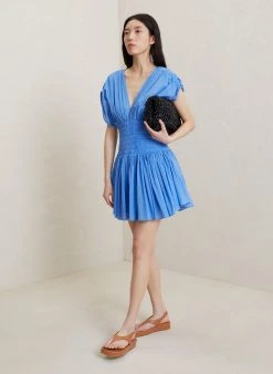 ALC LTD Luna Cotton Mini Dress Dresses
