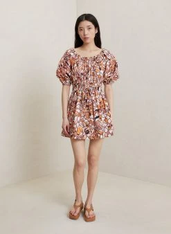 ALC LTD Maya Cotton Mini Dress