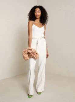 ALC LTD Mila Linen Jumpsuit Jumpsuits
