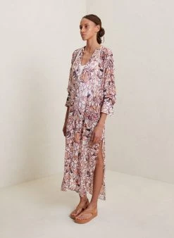 ALC LTD Palma Silk Maxi Coverup