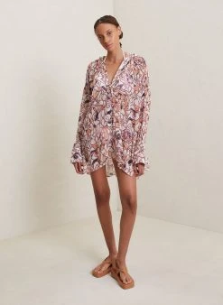 ALC LTD Paulina Silk Shirt