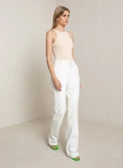 ALC LTD Adan Cotton Straight-Leg Pant