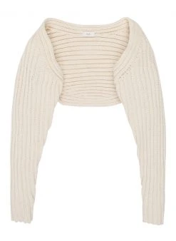 ALC LTD Sawyer Ribbed Knit Bolero Knitwear
