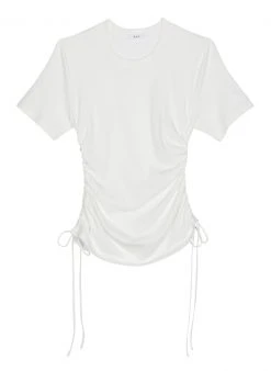 ALC LTD Austin Ribbed Cotton Tee Tops
