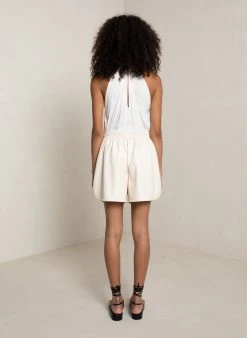 ALC LTD Signature Whites Ryder Vegan Leather Short