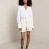 ALC LTD Signature Whites Ryder Vegan Leather Short
