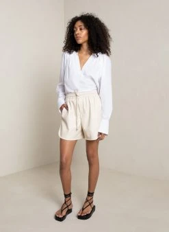 ALC LTD Signature Whites Ryder Vegan Leather Short