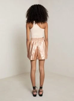 ALC LTD Ryder Metallic Linen Short Bottoms