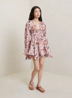 ALC LTD Dresses Salina Linen Mini Dress