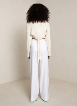 ALC LTD Sawyer Ribbed Knit Bolero Knitwear