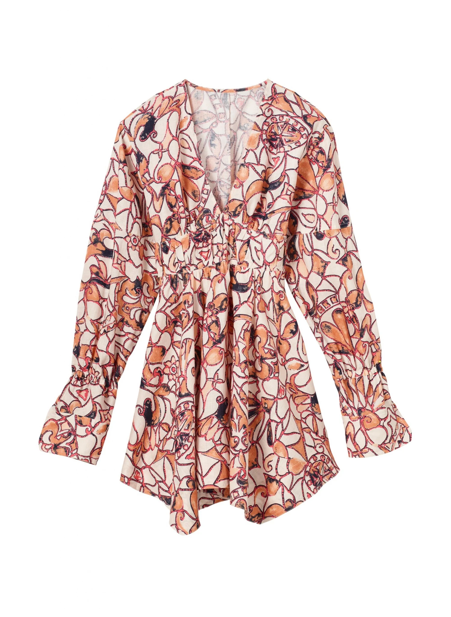 Salina_Dress_102283.jpg ALC LTD Dresses Salina Linen Mini Dress