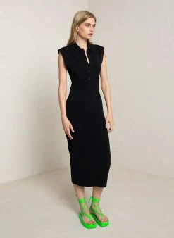 ALC LTD Taylor Knit Midi Dress 8 ALC LTD Taylor Knit Midi Dress