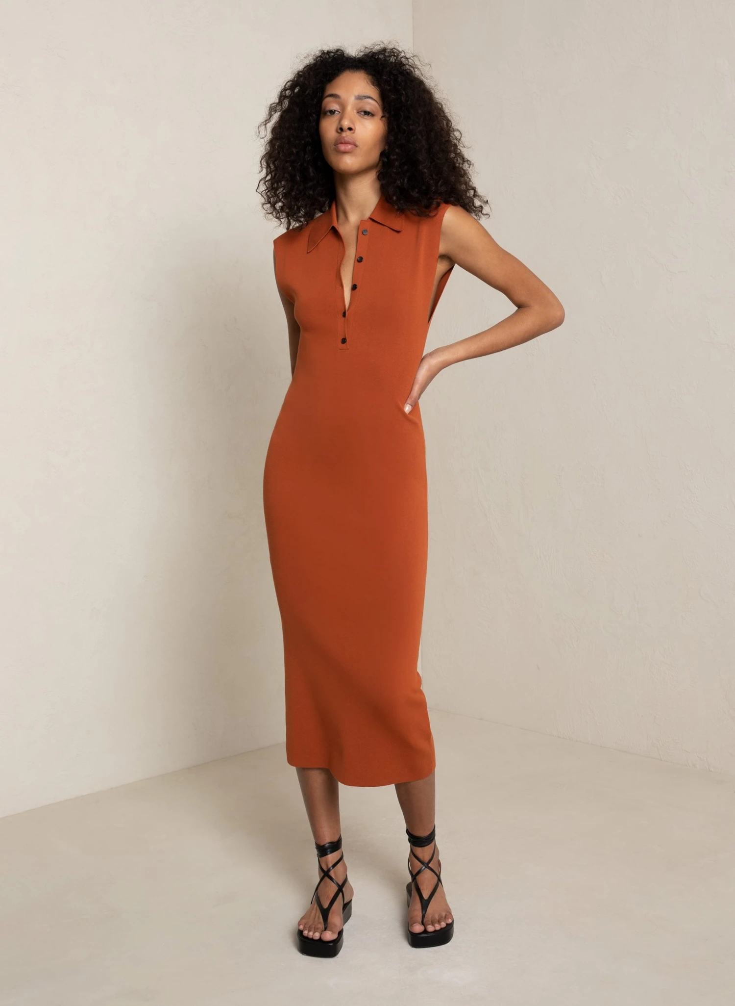 ALC LTD Taylor Knit Midi Dress 3 ALC LTD Taylor Knit Midi Dress