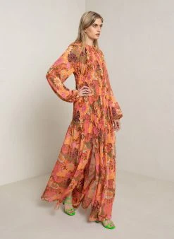 ALC LTD Dresses Valentina Chiffon Maxi Dress