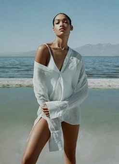 ALC LTD Paulina Silk Shirt