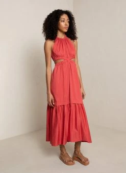 ALC LTD Whitney Cotton Midi Dress Dresses