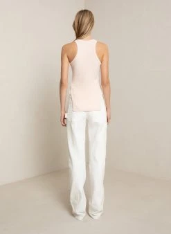 ALC LTD Willa Ribbed Cotton Tank