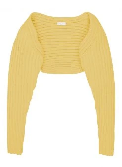 ALC LTD Sawyer Ribbed Knit Bolero Knitwear